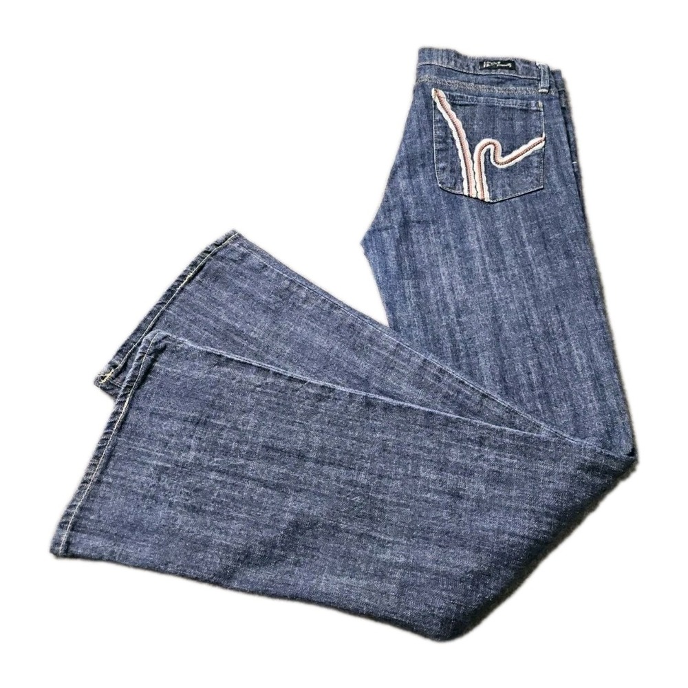Citizens of Humanity Jeans Womens 30 Crooked I Bootcut Low Rise Y2K Stretch USA